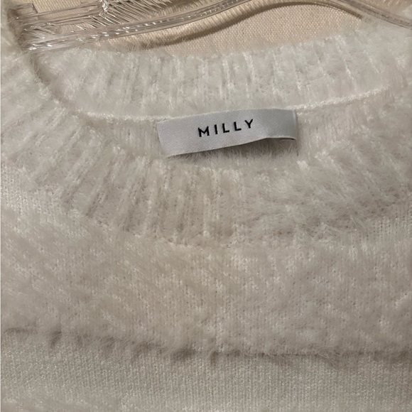 Milly fuzzy stripes snow bunny sweater - Picture 13 of 15